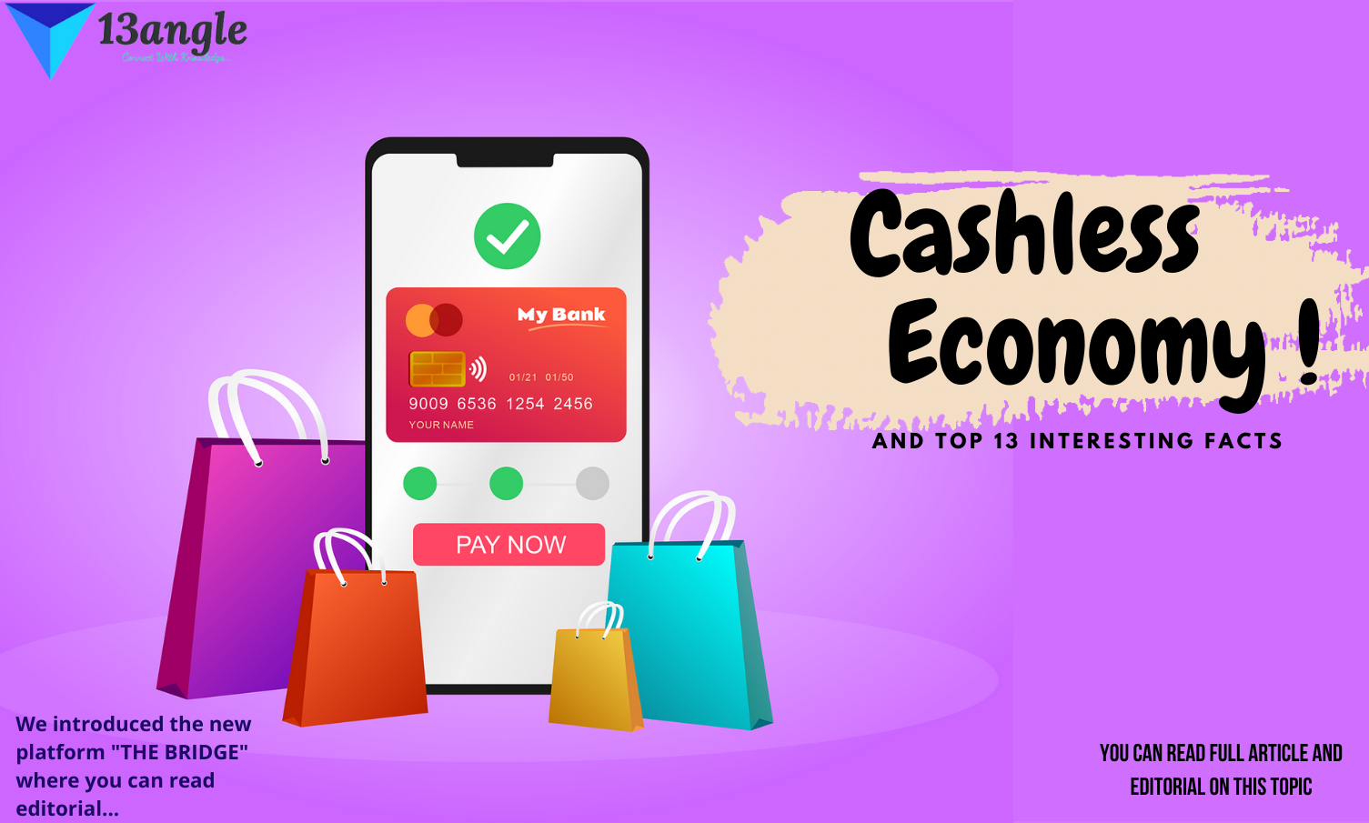 Cashless Economy- 13angle.com