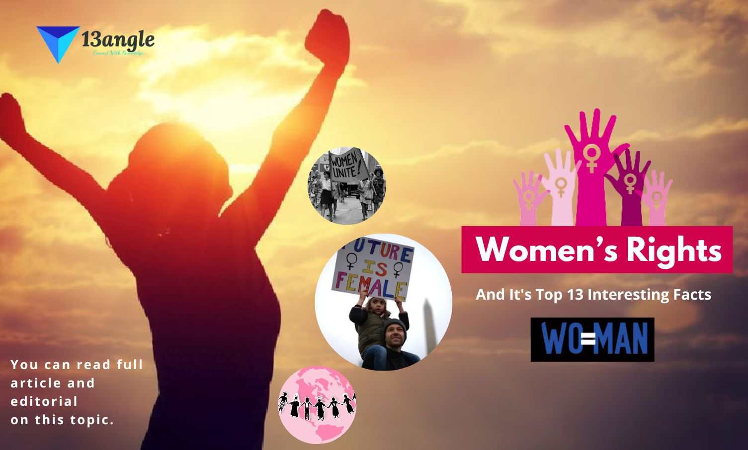 Women’s Rights And It's Top 13 Interesting Facts- 13angle.com