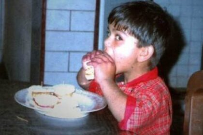 Viral: Swiggy Reshared Pic Of Virat Kohli Eating Burgers As A Kid, Here
