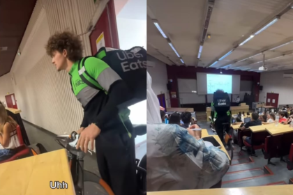 Video Of Food Delivery During Lecture In Classroom Goes Viral, Internet Reacts