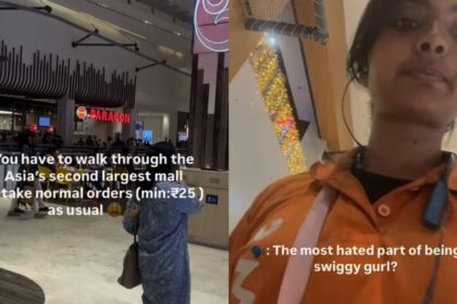 "Hardest Part Of The Job": Swiggy Agent Shares Struggles Of Collecting Orders From Malls