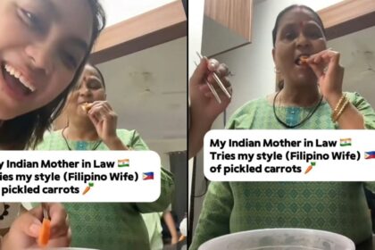 "So Incredibly Cute," Internet Loves Indian Woman And Filipino Daughter-In-Law Bonding Over Pickled Carrots