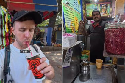 Watch: Scotland Tourist Impressed By Pocket-Friendly Pomegranate Juice In Delhi