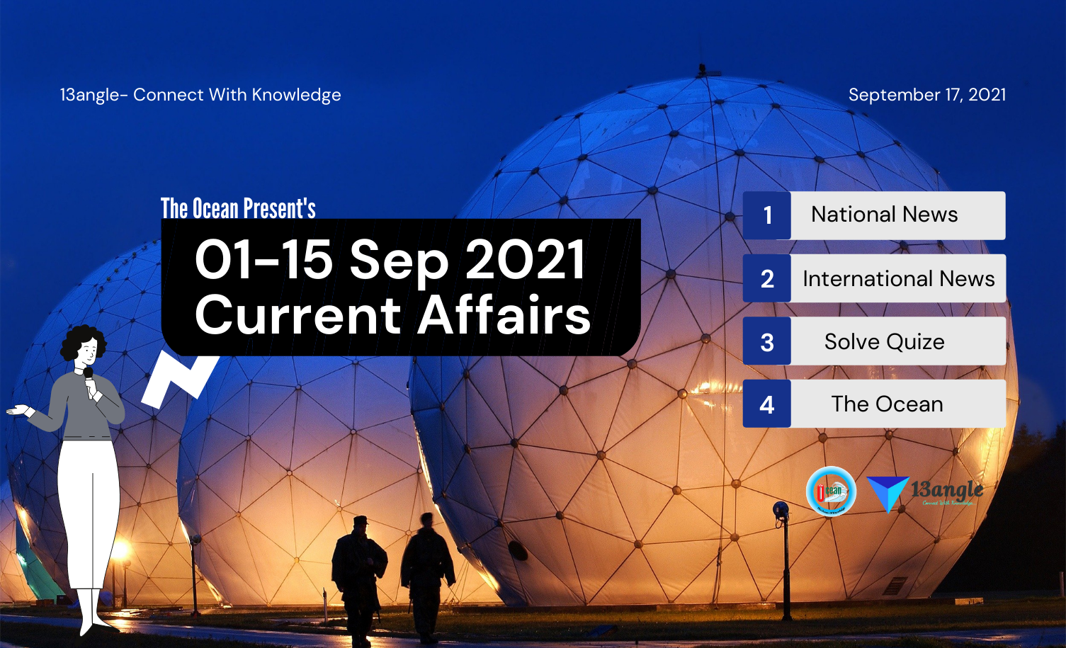 Current Affairs Of September 2021- 13angle.com