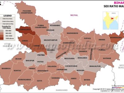 Demographic shift of Bihar-- 13angle.com