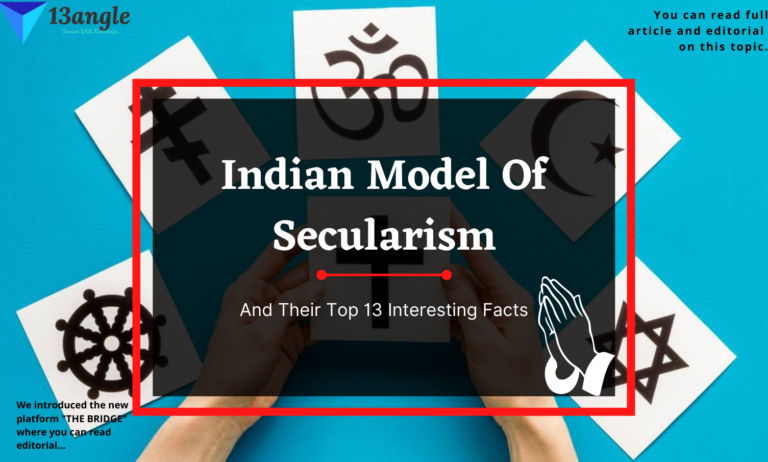 Indian Model Of Secularism- 13angle.com