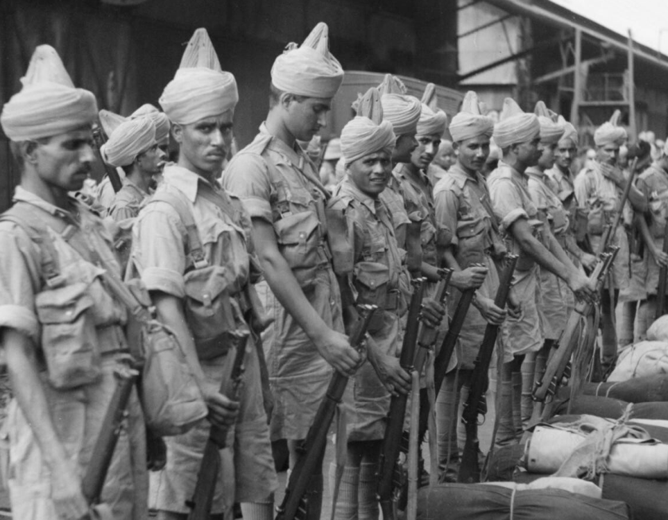 British Indian Army- 13angle