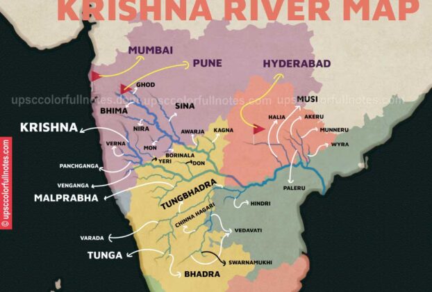 Krishna by Maharashtra, Andhra Pradesh, Karnataka, Telangana- 13angle.com