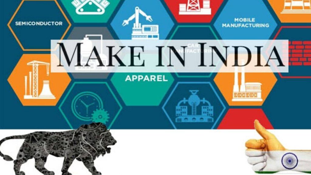 presentation of make in india with diagram