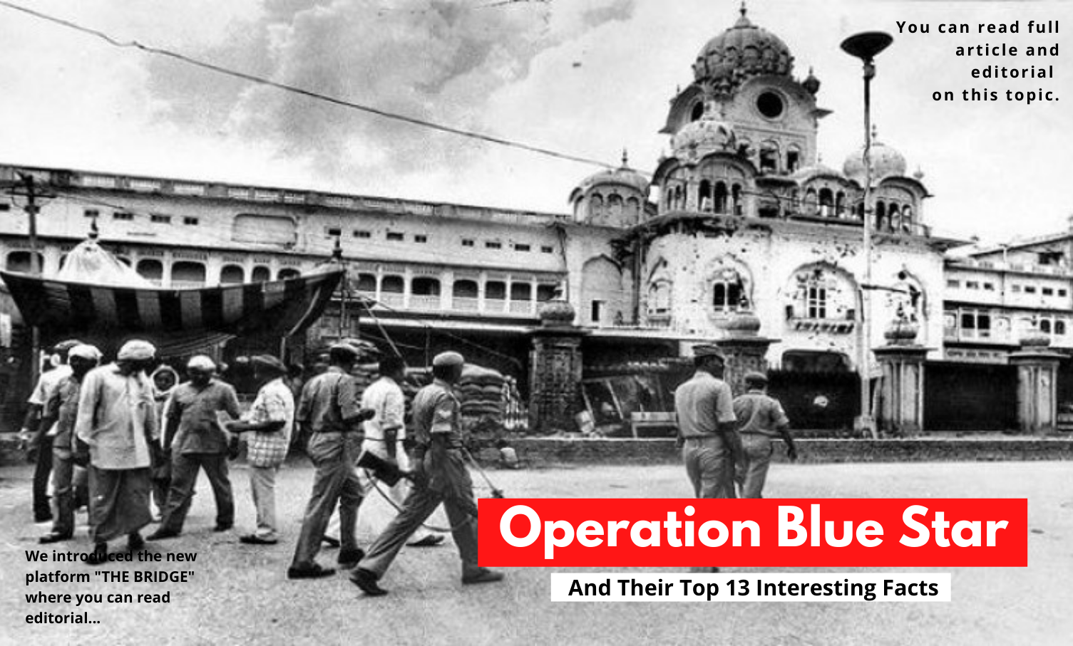 Operation Blue Star and Their Top 13 Interesting Facts- 13angle.com