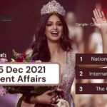 Current Affairs Of 01-15 December 2021- The Ocean (13angle)