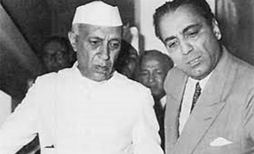 Nehru and Bhabha- 13angle.com