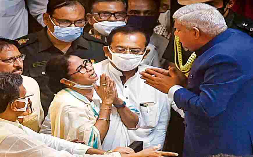 Conflict between CM Mamata Banerjee & Governor Jagdeep Dhankhar- 13angle.com