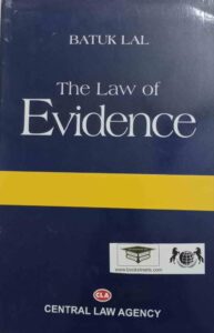 Evidence Bare Act by Batuklal book- 13angle.com