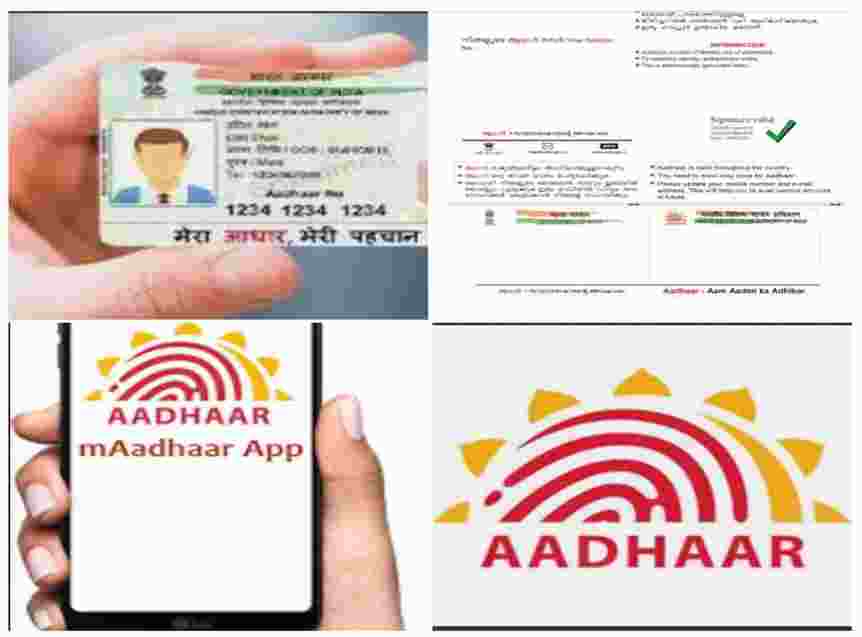Types of Aadhaar Card- 13angle.com