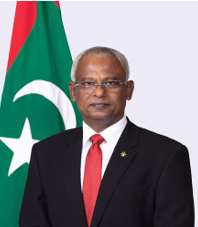 IBRAHIM MOHAMED SOLIN (President of the Maldives)