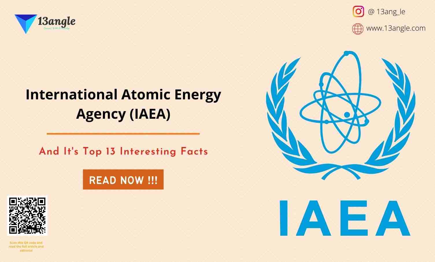 International Atomic Energy Agency (IAEA)- 13angle.com