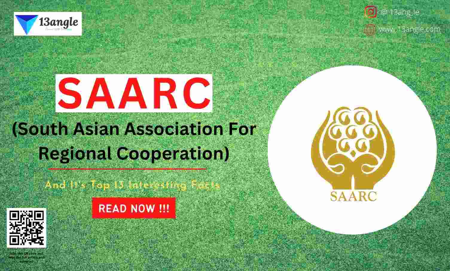 SAARC And It's Top 13 Interesting Facts- 13angle.com