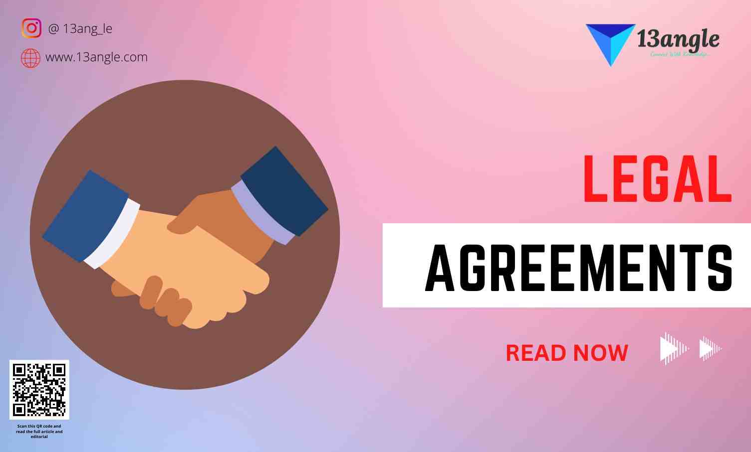 Legal Agreements- 13angle.com