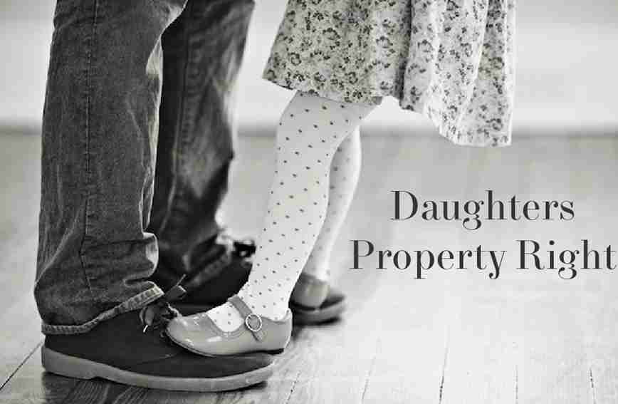 Daughter's right in property- 13angle.com