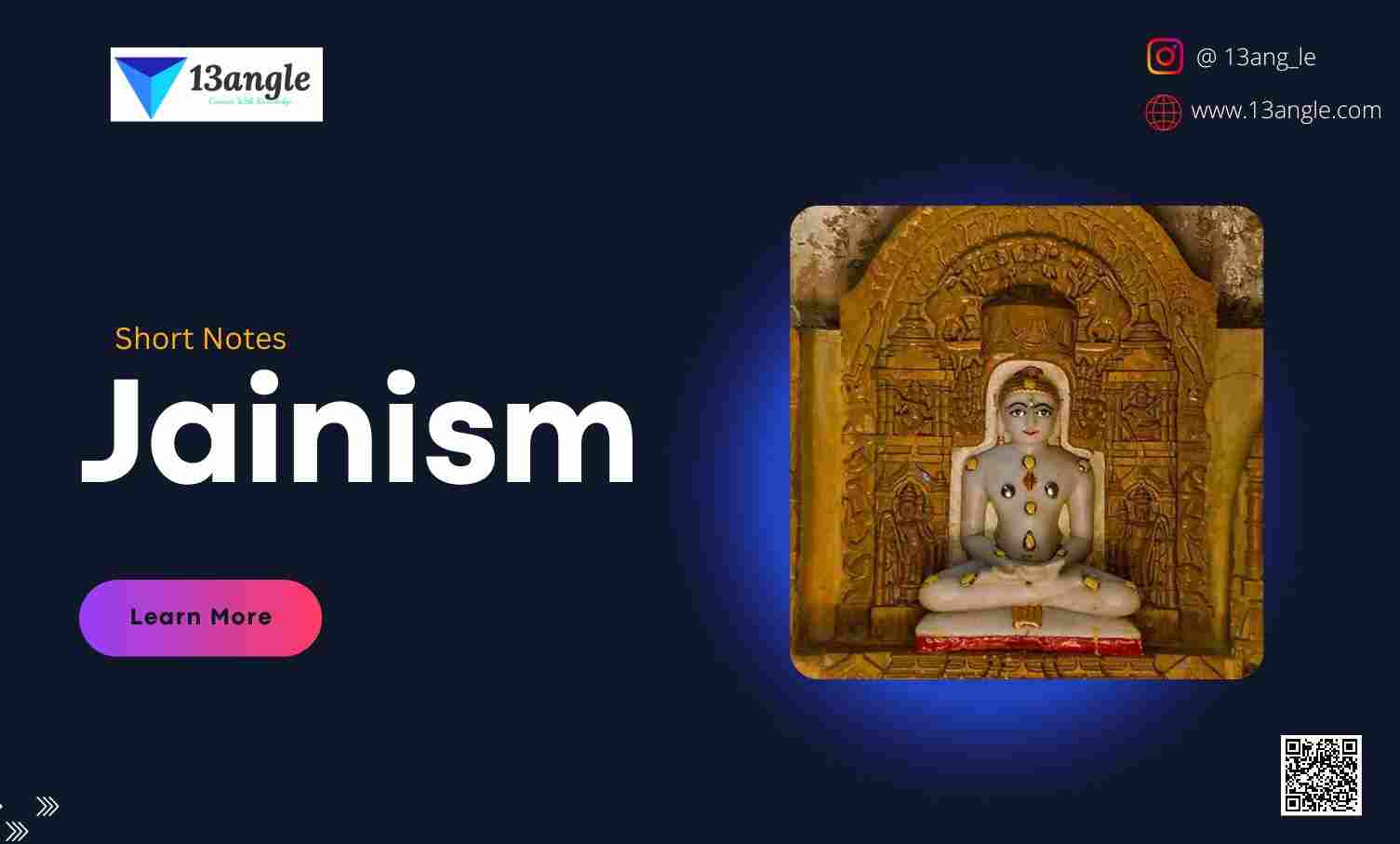 Short Notes On Jainism- 13angle.com